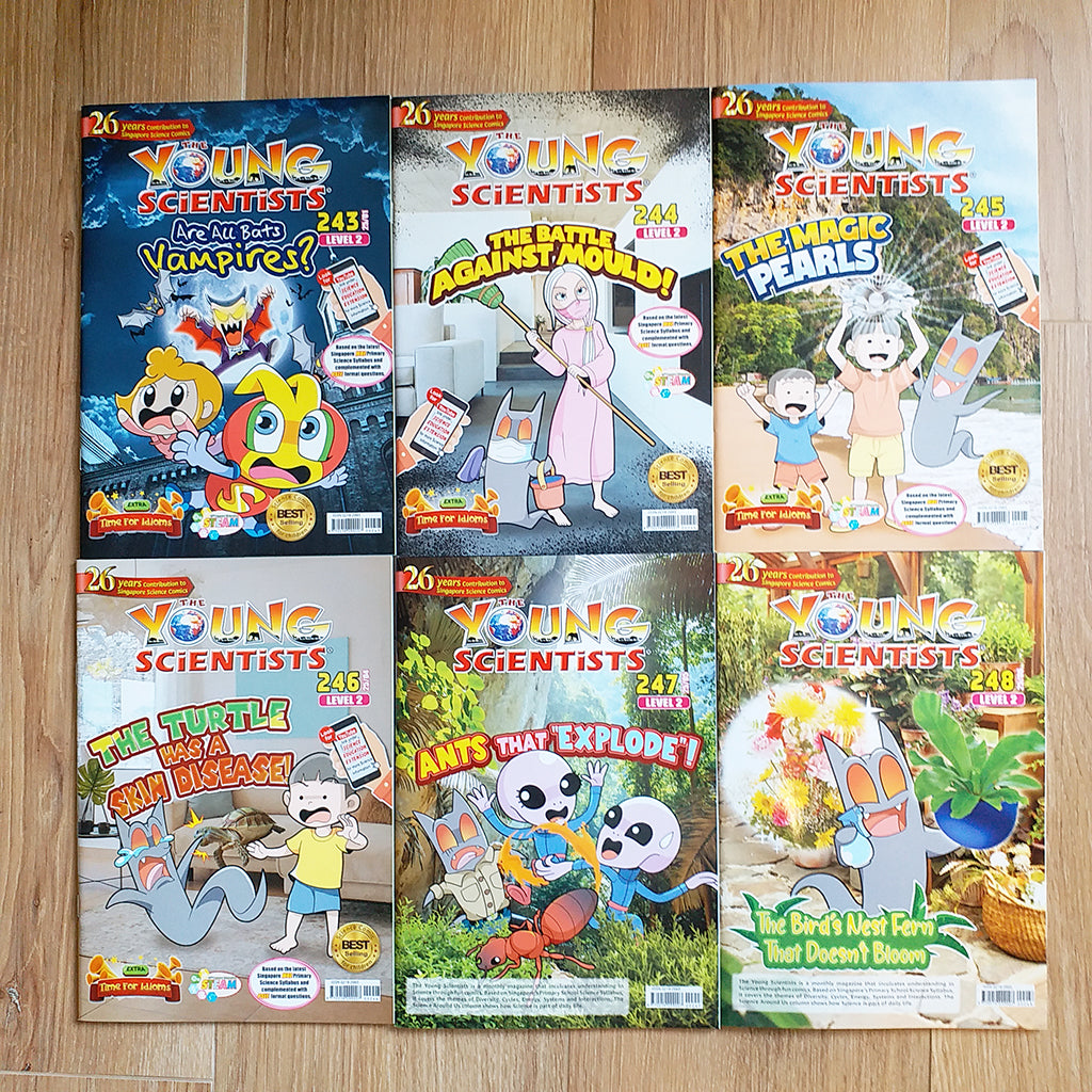 The Young Scientists Level 2 2025套裝(6期) – DoMa Bookstore