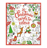 20 Christmas Cards to Colour