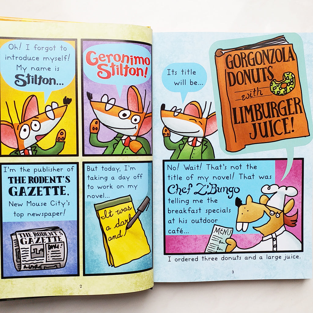 Geronimo Stilton: Graphic Novel #3: The Great Rat Rally – DoMa Bookstore