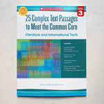 25 Complex Text Passages to Meet the Common Core (Literature and Informational Texts): Grade 3