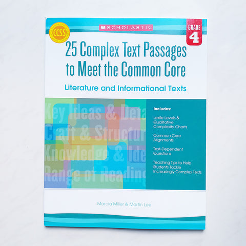 25 Complex Text Passages to Meet the Common Core (Literature and Informational Texts): Grade 4