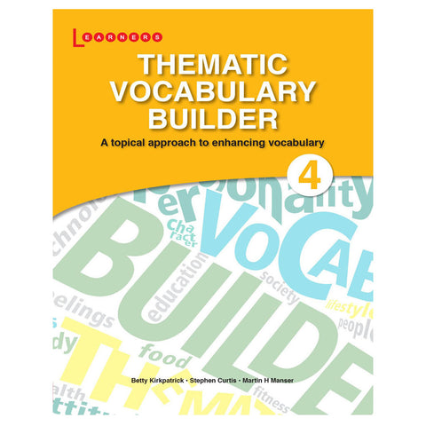 Thematic Vocabulary Builder 4