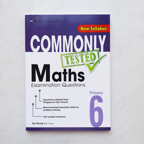 Commonly Tested Maths Examination Questions Primary 6