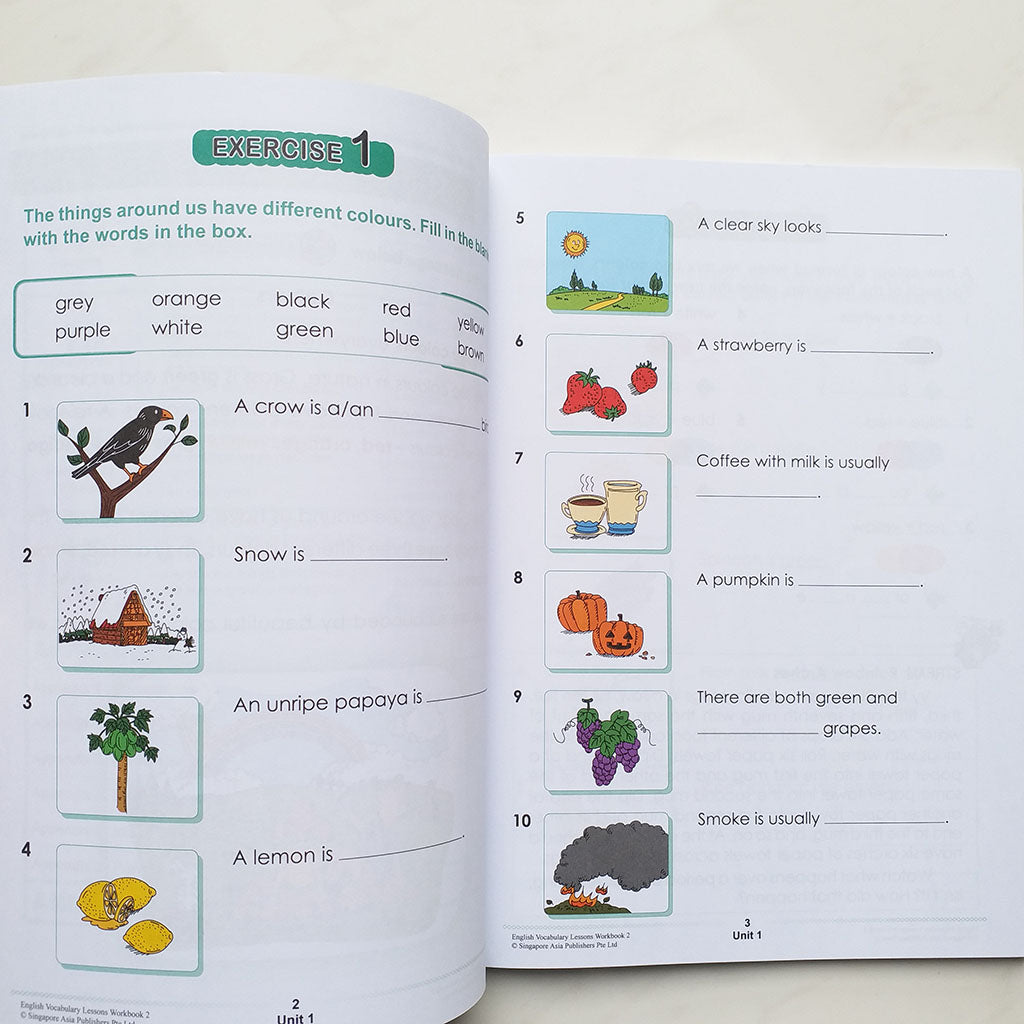 English Vocabulary Lessons 2 – DoMa Bookstore