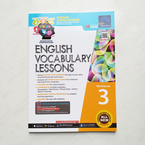 English Vocabulary Lessons 3