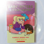 Babysitters Little Sister Graphic Novels #3: Karen's Worst Day