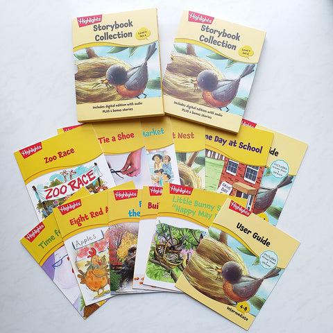 Highlights Code Book Highlights Storybook Collection - Level 4 (Set A & B) (附QR Code發聲電子書 ...
