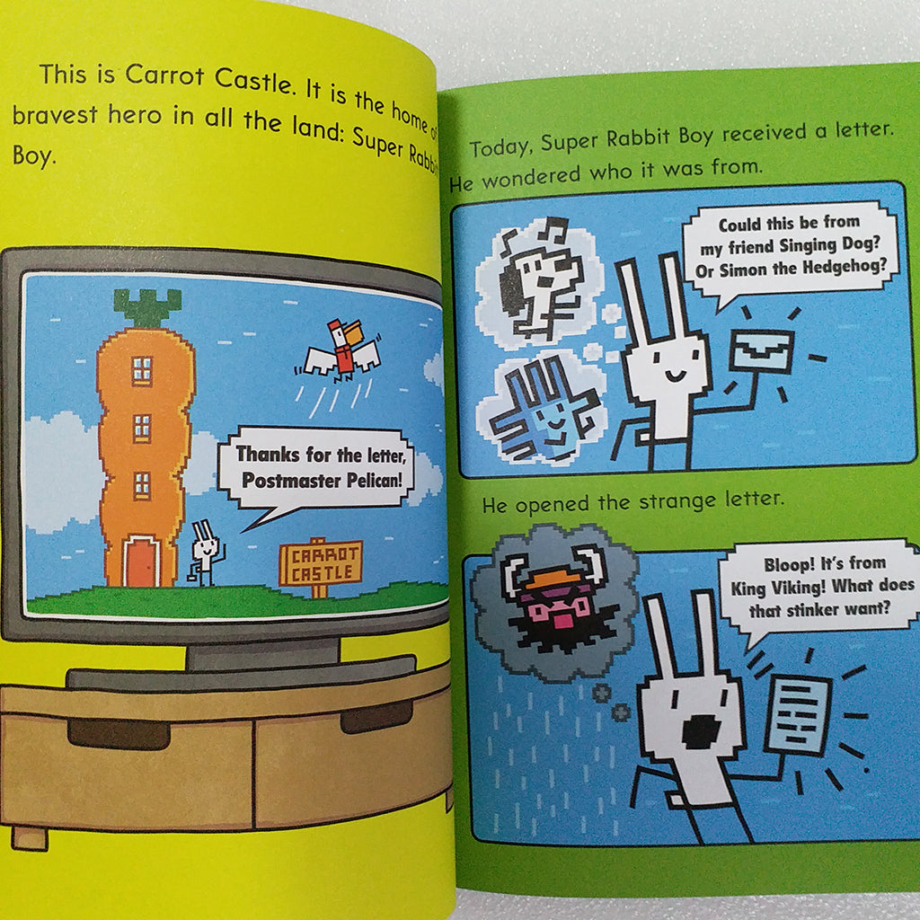 Super Rabbit Boy Press Start! #2: Super Rabbit Boy Powers Up! – DoMa Bookstore