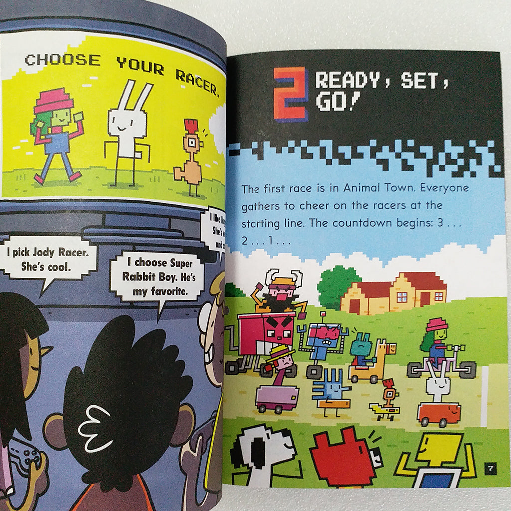 Press Start! #3: Super Rabbit Racers! – DoMa Bookstore