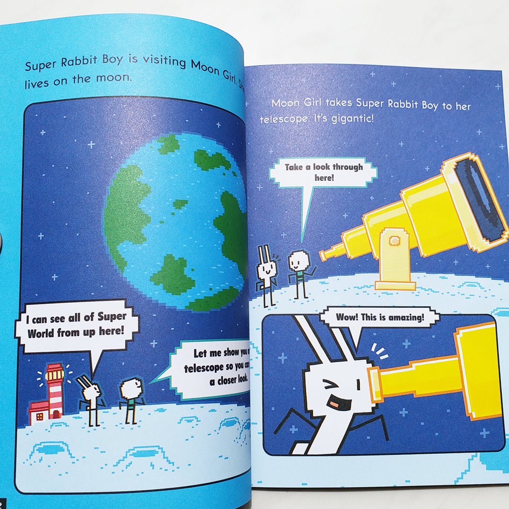 Super Rabbit Boy Press Start #12: Super Rabbit Boy World! – DoMa Bookstore
