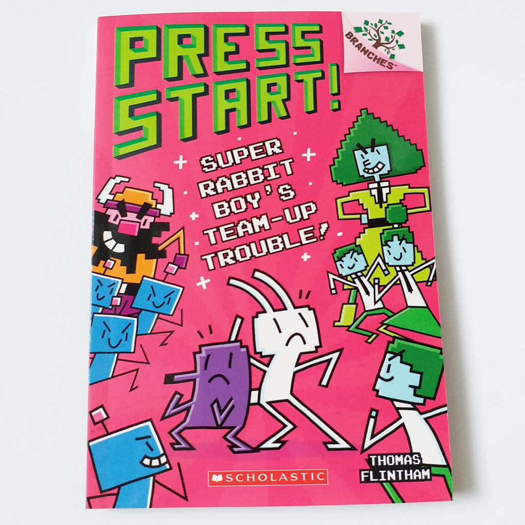 Super Rabbit Boy Press Start! #10 Super Rabbit Boy's Team-Up Trouble! – DoMa Bookstore