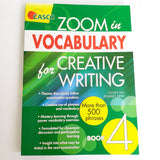 Zoom in Vocabulary for Creative Writing 4